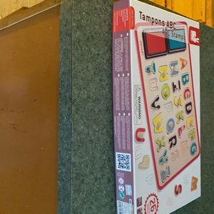 Tampons ABC stamps for kids
